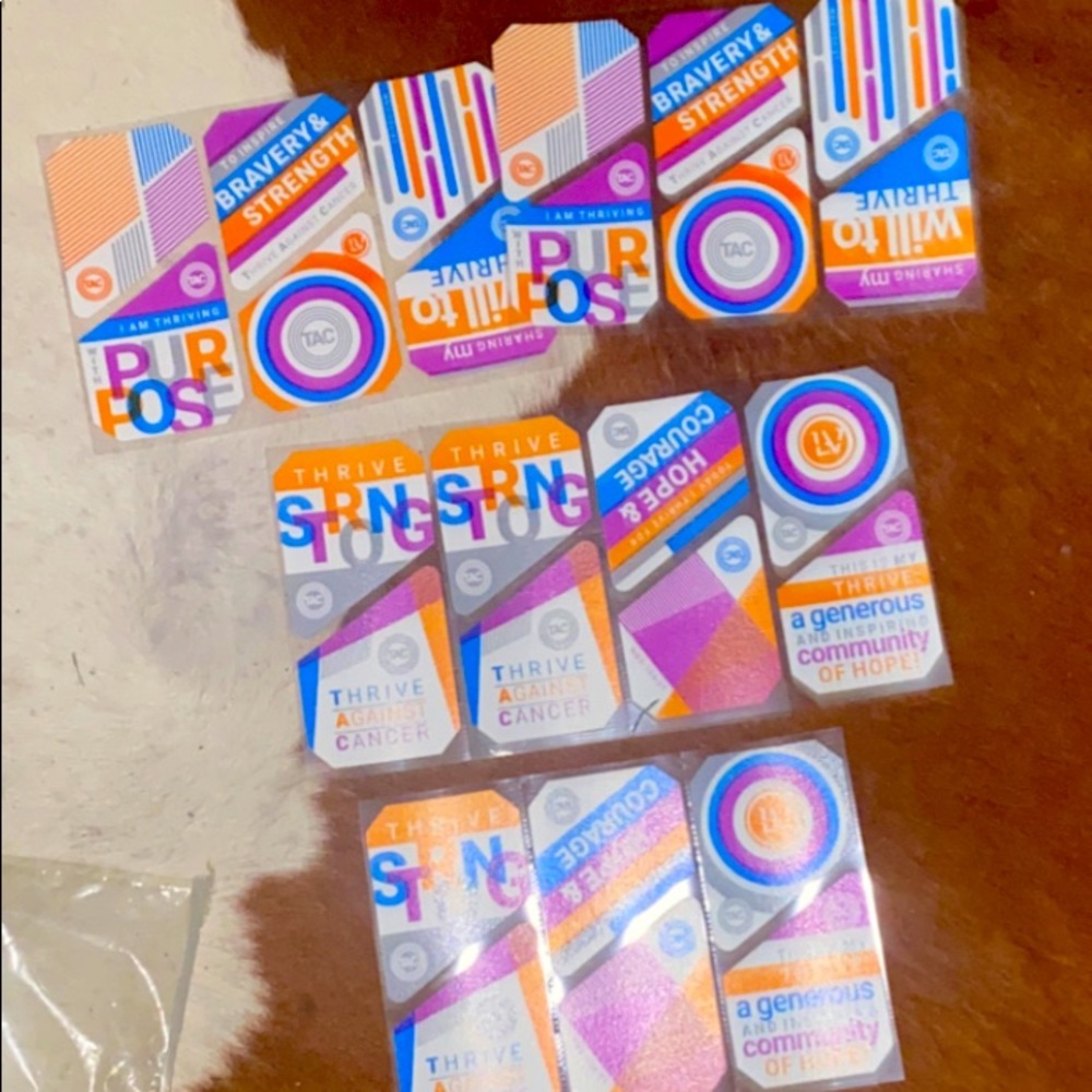 Cancer thrive level patches